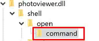 その項目の名前「新しいキー #1」を「command」へと変更します。