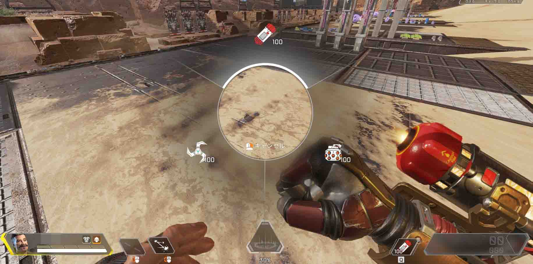 Apex Legends ヒューズでの投擲練習が無限にできる 射撃訓練場で携行できる投擲武器数を無限に増やす方法 ベポくまブログ