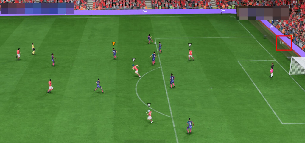 FIFA 23でプレイ画面内にPINGを表示させる方法